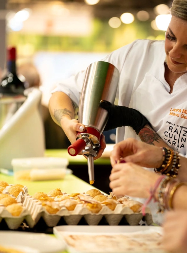 Preparación de un evento en Miami Gastro